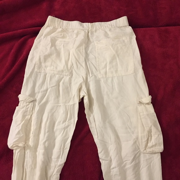 Zara ankle tie cargo pants size Xs - Picture 8 of 8